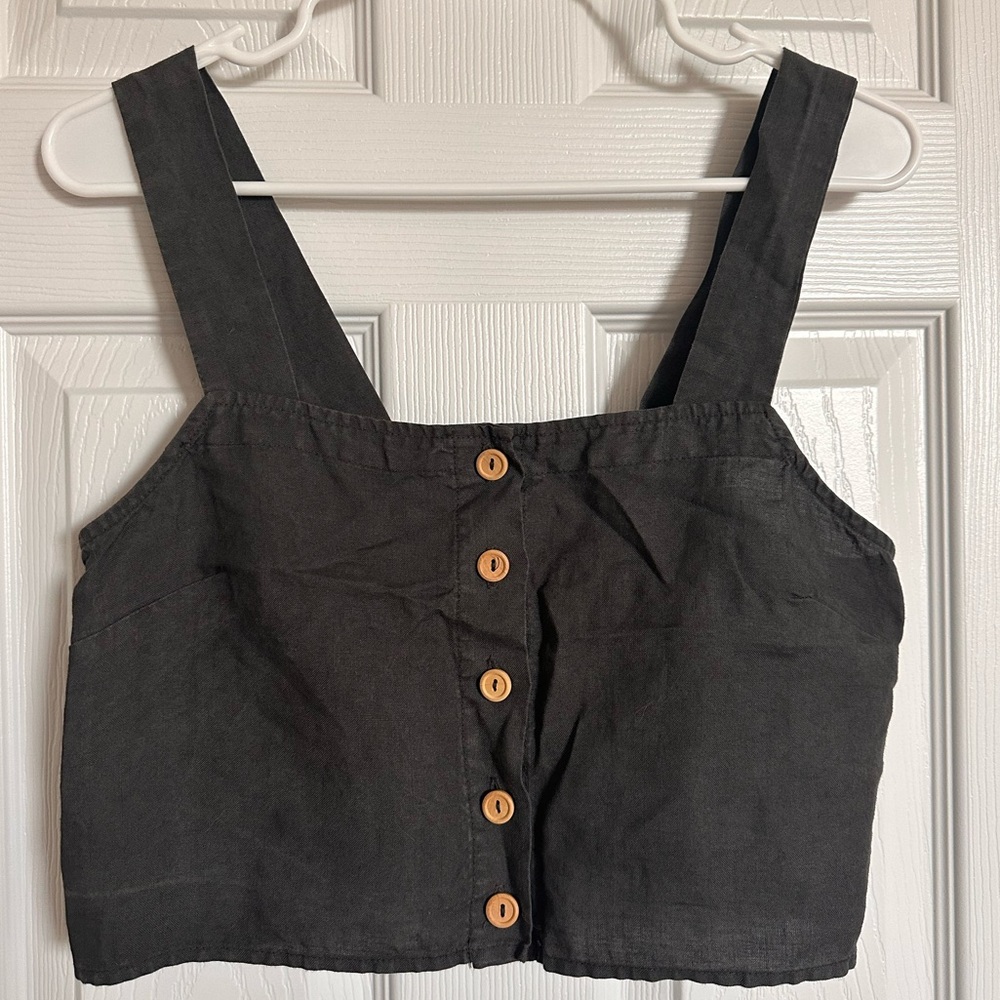 MATE the Label Linen Crop